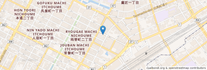 Mapa de ubicacion de momoya en 日本, 静岡県, 静岡市, 葵区.