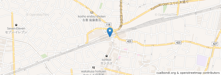 Mapa de ubicacion de 箱根そば en Japão, Tóquio, 世田谷区.