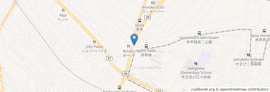 Mapa de ubicacion de NPC en Japan, 千葉県, 鎌ケ谷市.