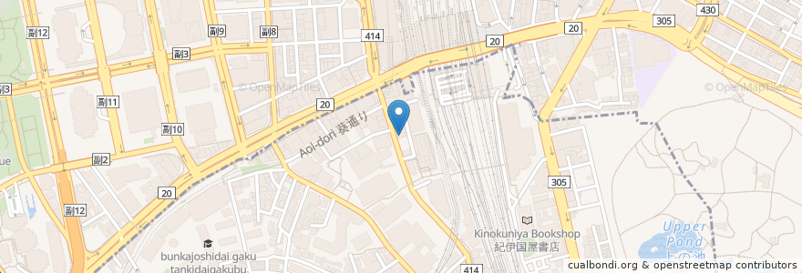 Mapa de ubicacion de カフェ・ベローチェ en ژاپن, 東京都, 新宿区.