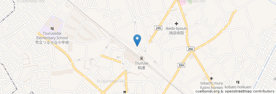 Mapa de ubicacion de 野郎ラーメン en Japan, Saitama Prefecture, Fujimi.