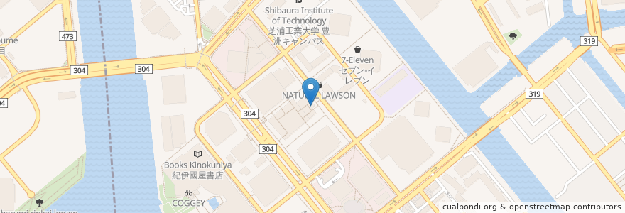Mapa de ubicacion de Village/Vanguard Diner en ژاپن, 東京都, 江東区.