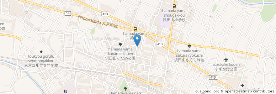 Mapa de ubicacion de セイジョー en Japan, Tokio, 杉並区.
