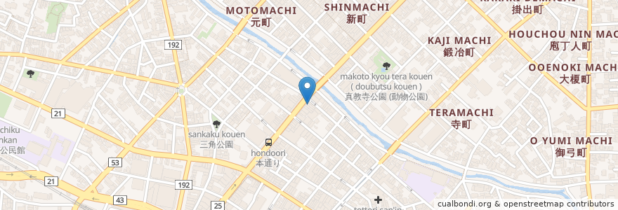 Mapa de ubicacion de cafe Source en Japan, Tottori Prefecture, Tottori.