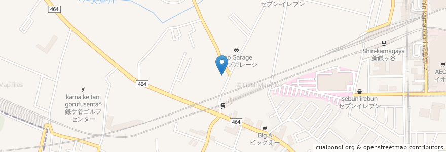 Mapa de ubicacion de 光圓寺 en Japón, Prefectura De Chiba, 鎌ケ谷市.