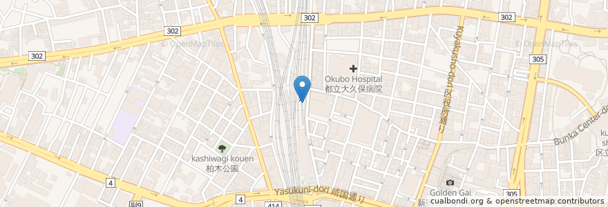 Mapa de ubicacion de Italian Tomato Cafe Jr. en 日本, 东京都/東京都, 新宿区/新宿區.