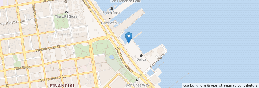 Mapa de ubicacion de Out The Door en 미국, 캘리포니아주, 샌프란시스코, 샌프란시스코.
