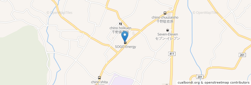Mapa de ubicacion de SOGO Energy en Japão, 山梨県, 甲州市.