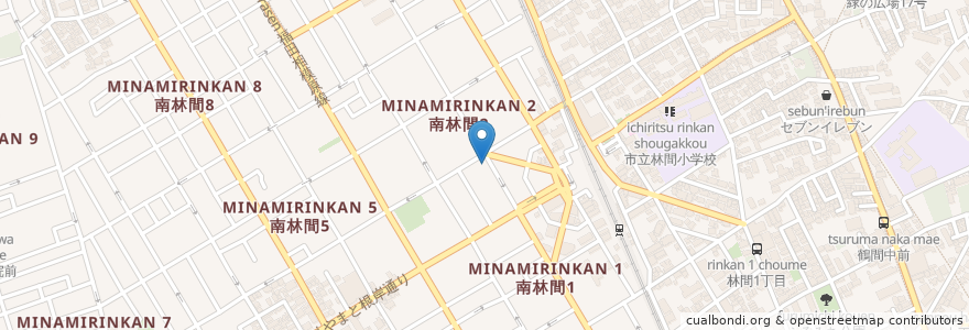 Mapa de ubicacion de ともえ en Japonya, 神奈川県, 大和市.