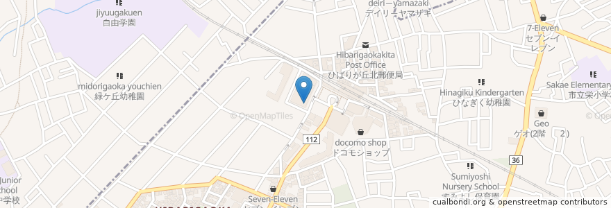 Mapa de ubicacion de マクドナルド en اليابان, 東京都.