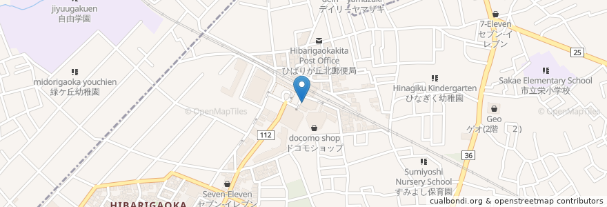 Mapa de ubicacion de ミスタードーナツ en 日本, 东京都/東京都.