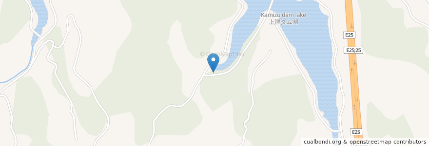 Mapa de ubicacion de 山添村 en Japan, Präfektur Nara, 山辺郡, 山添村.