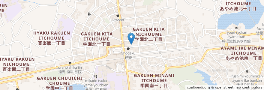 Mapa de ubicacion de AP パーク en 日本, 奈良県/奈良縣, 奈良市.
