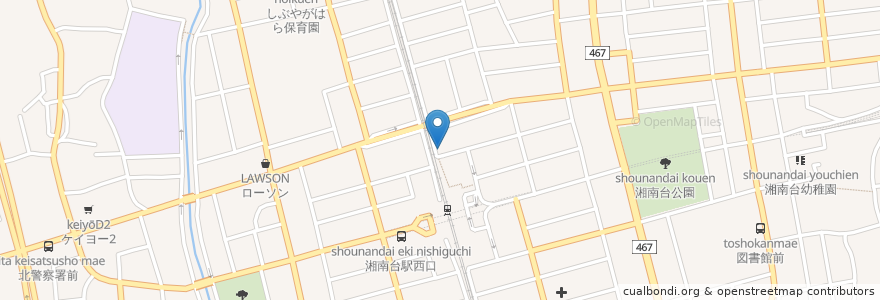 Mapa de ubicacion de インターネット・コミックカフェ en Japan, Kanagawa Prefecture, Fujisawa.