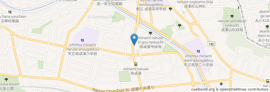 Mapa de ubicacion de ほっともっと en Япония, Токио, Матида.