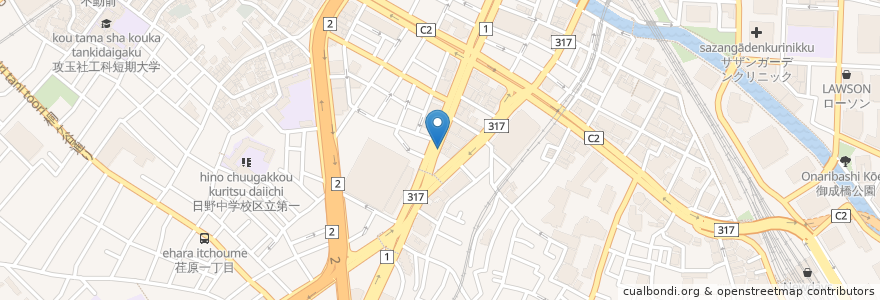 Mapa de ubicacion de 大崎広小路 en Japonya, 東京都, 品川区.
