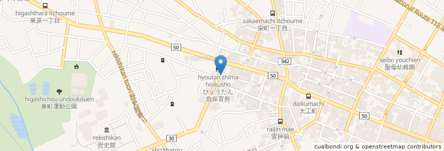 Mapa de ubicacion de かんさい en Japan, Präfektur Ibaraki, 水戸市.