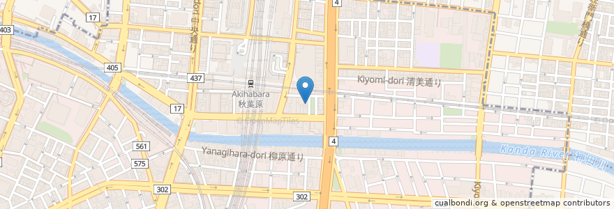 Mapa de ubicacion de ルノアール en Japan, 東京都, 千代田区.