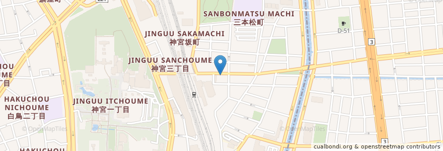 Mapa de ubicacion de パスタ・デ・ココ en 日本, 愛知県, 名古屋市.