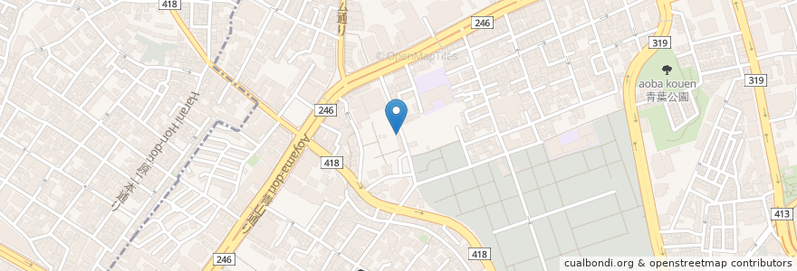 Mapa de ubicacion de 神楽坂 Shun・青山 en Japan, 東京都.