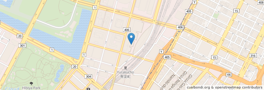 Mapa de ubicacion de 神戸屋ダイニング en Japón, Tokio, Chiyoda.