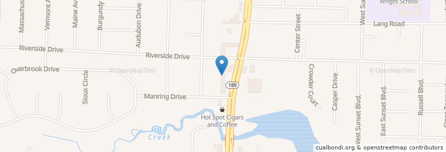Mapa de ubicacion de Dosirak House en Amerika Syarikat, Florida, Okaloosa County.