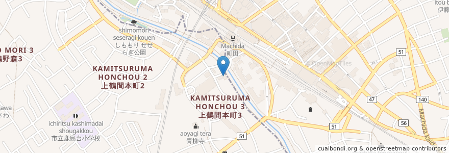 Mapa de ubicacion de VIVI en 일본, 도쿄도, 町田市.