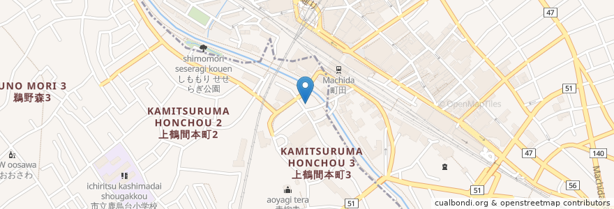 Mapa de ubicacion de Mink en Япония, Токио, Матида.