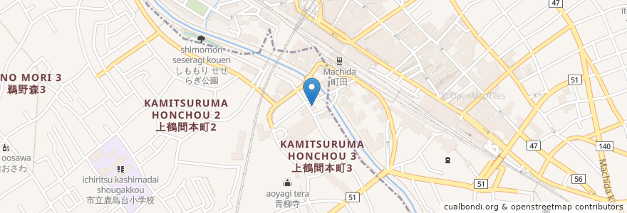 Mapa de ubicacion de Ring My Bell en ژاپن, 東京都, 町田市.