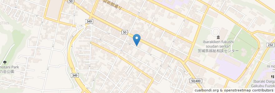 Mapa de ubicacion de 池坊いけばな教室 en Jepun, 茨城県, 水戸市.