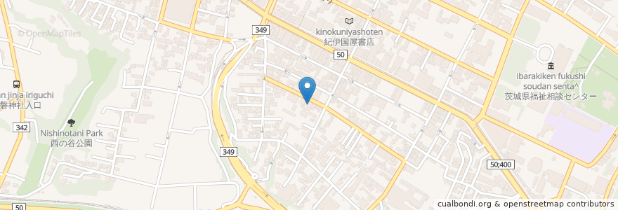 Mapa de ubicacion de リリー保育福祉専門学校 en Japonya, 茨城県, 水戸市.
