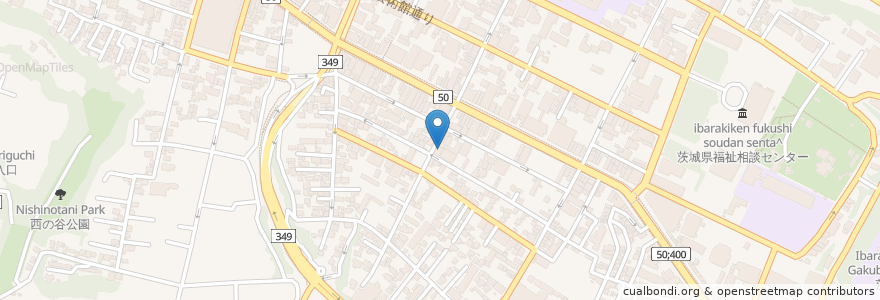 Mapa de ubicacion de リリー保育福祉専門学校東館 en Japon, Préfecture D'Ibaraki, 水戸市.
