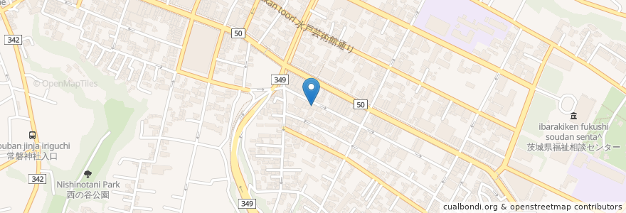 Mapa de ubicacion de 好的酒飯 好 en Japonya, 茨城県, 水戸市.