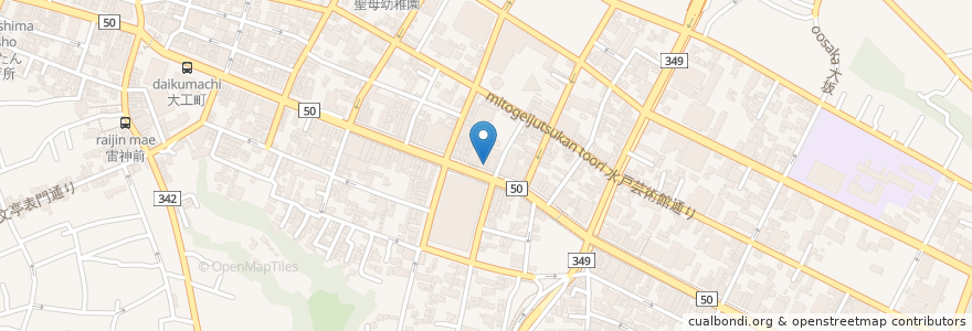 Mapa de ubicacion de 思学舎モア en Japan, Ibaraki Prefecture, Mito.