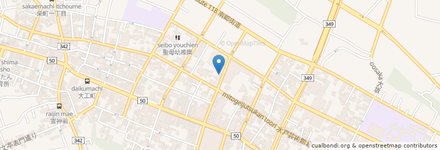 Mapa de ubicacion de HIROSHI en Japan, 茨城県, 水戸市.