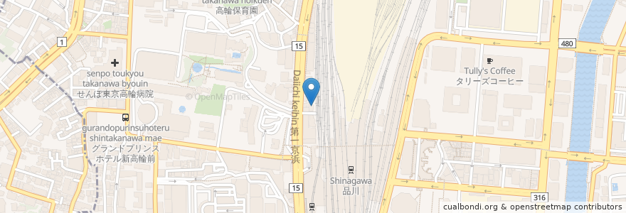 Mapa de ubicacion de とまとの部屋 en ژاپن, 東京都.