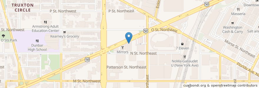 Mapa de ubicacion de Downtown Auto Repair, Inc. en Amerika Birleşik Devletleri, Washington, Dc, Washington.
