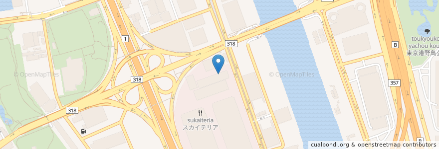 Mapa de ubicacion de タリーズコーヒー en 일본, 도쿄도, 大田区.