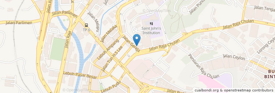 Mapa de ubicacion de Museum Cafe en Malesia, Selangor, Kuala Lumpur.