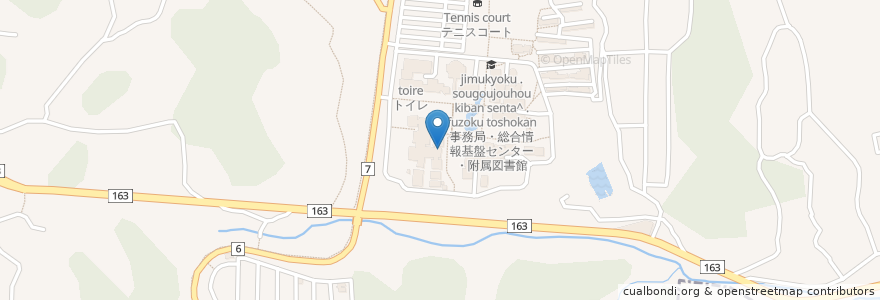 Mapa de ubicacion de 男子トイレ en Japón, Prefectura De Nara, 生駒市.