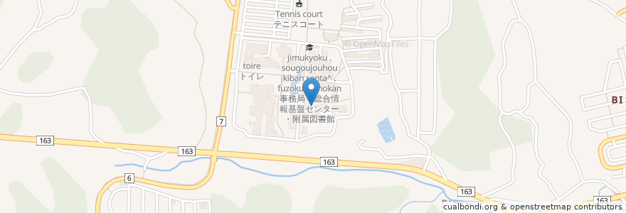 Mapa de ubicacion de 男子トイレ en Japan, 奈良県, 生駒市.