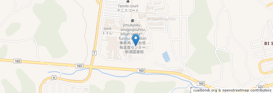 Mapa de ubicacion de 女子トイレ en Japan, 奈良県, 生駒市.