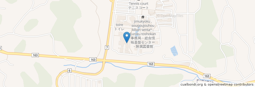 Mapa de ubicacion de 自動販売機 en 日本, 奈良県/奈良縣, 生駒市.