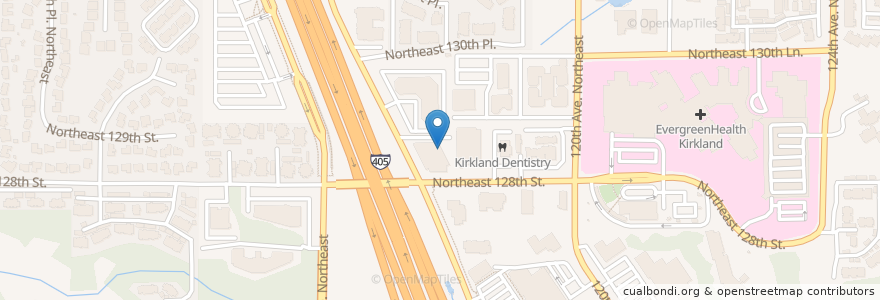 Mapa de ubicacion de ATI Physical Therapy en アメリカ合衆国, ワシントン州, King County, Kirkland.