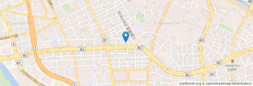 Mapa de ubicacion de サイゼリヤ en 日本, 東京都, 千代田区.