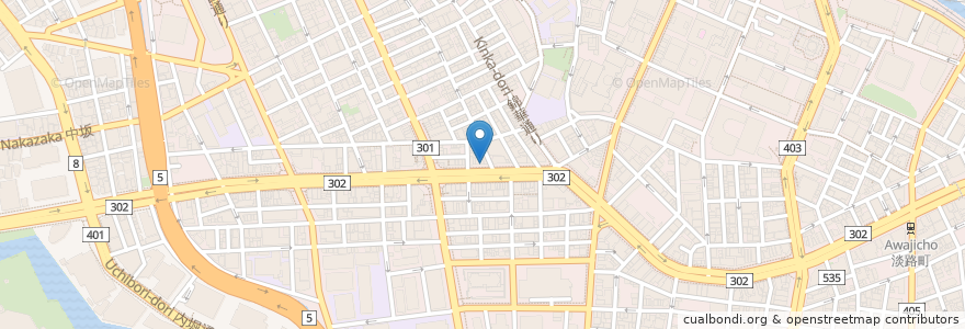 Mapa de ubicacion de 東京油組総本店 en Giappone, Tokyo, Chiyoda.