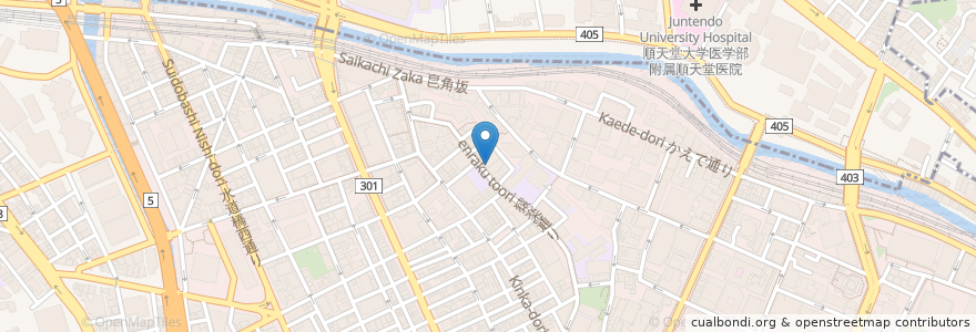 Mapa de ubicacion de コスモス en Japón, Tokio, Chiyoda.
