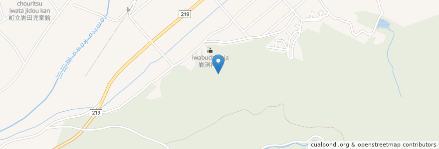 Mapa de ubicacion de 上富田町 en 일본, 와카야마현, 西牟婁郡, 上富田町.