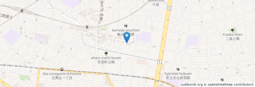 Mapa de ubicacion de 久保眼科 クリニック en Giappone, Tokyo, 品川区.