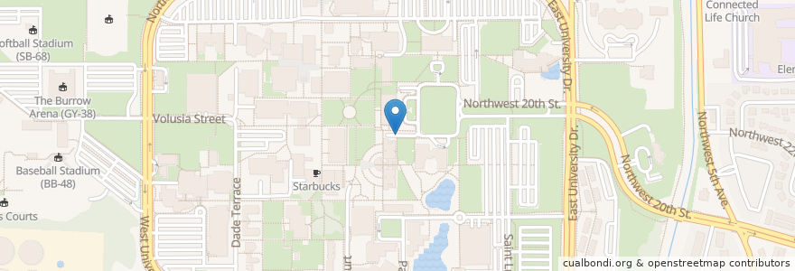 Mapa de ubicacion de Lot 3 en 미국, 플로리다주, Palm Beach County, Boca Raton.